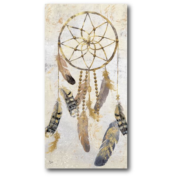 Dream Catcher Painting Print on Wrapped Canvas